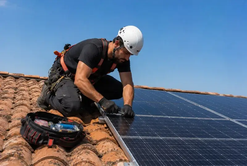 Maintenance et monitoring de panneaux solaires à Chavagnes-les-Redoux