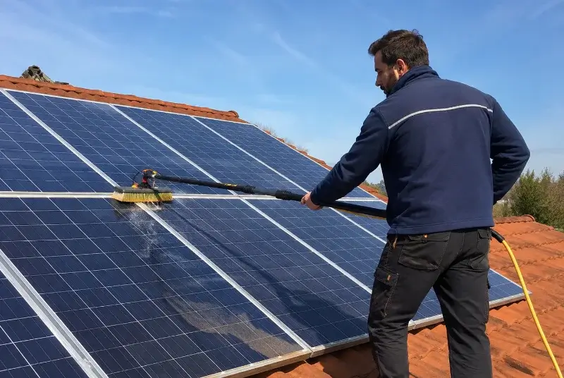 Nettoyage et entretien de panneaux solaires à Chavagnes-les-Redoux
